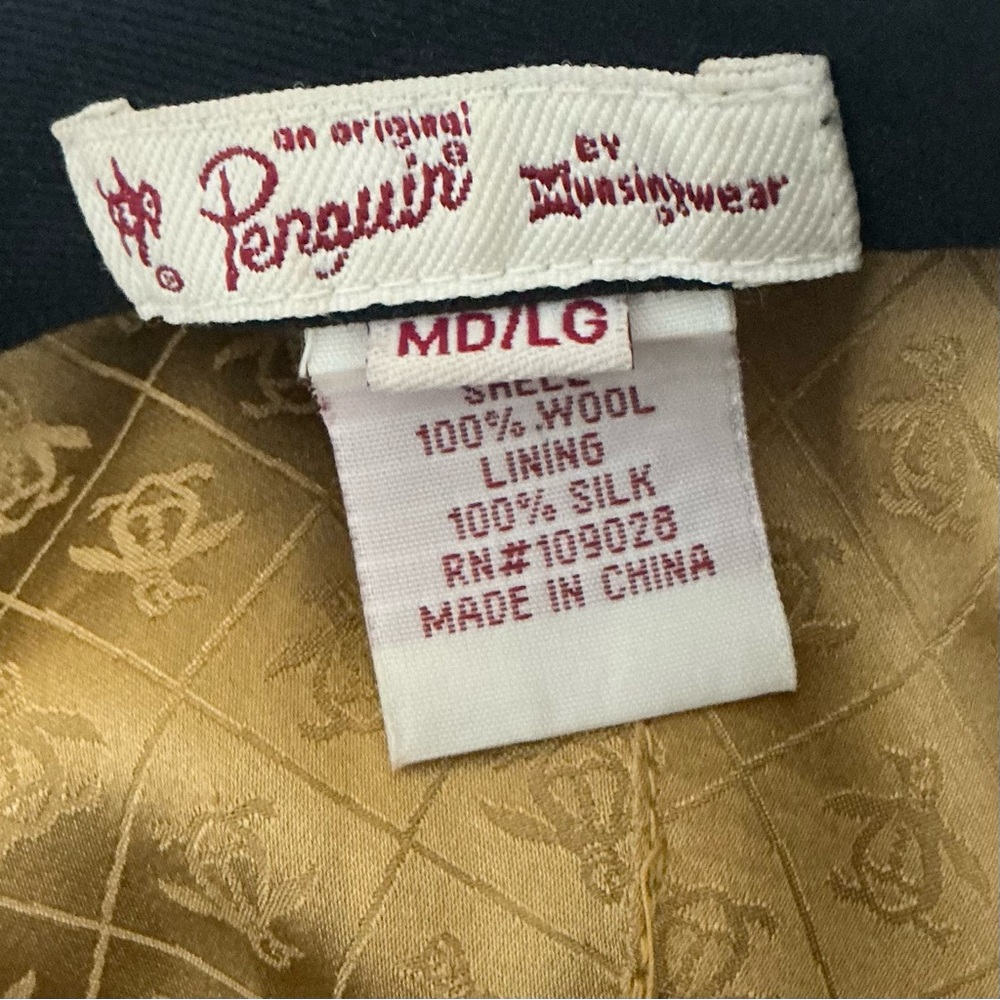 Original Penguin 100% wool Plaid Hat - Picture 4 of 8